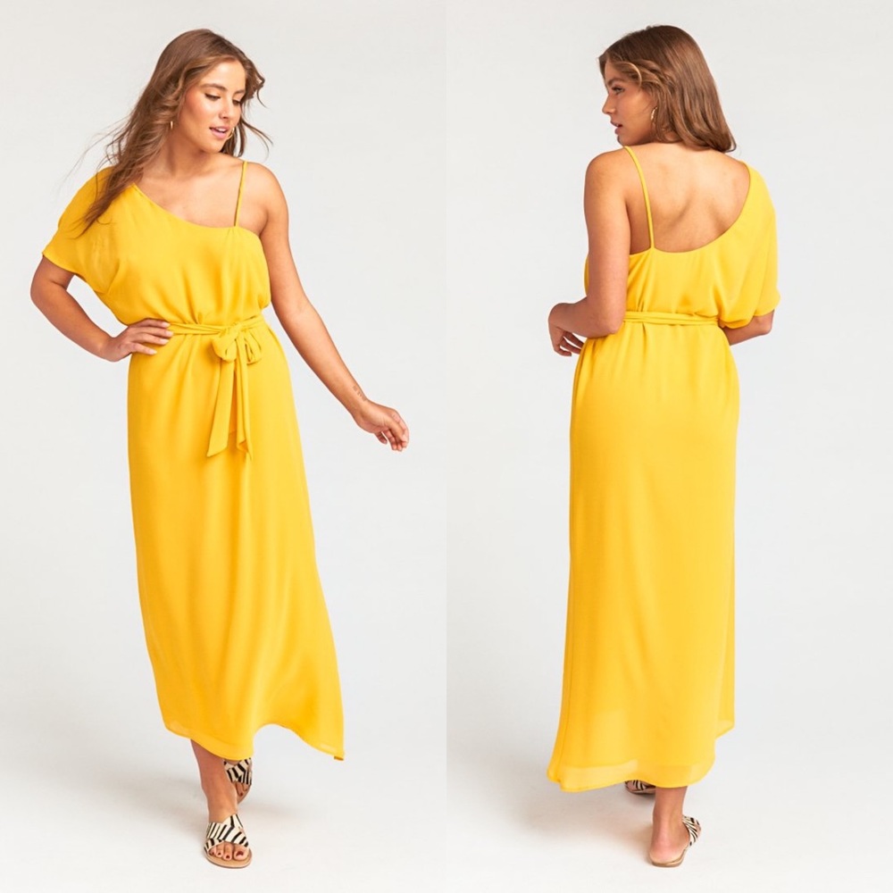 NWT Show Me Your Mumu Saint Maxi Dress Marigold